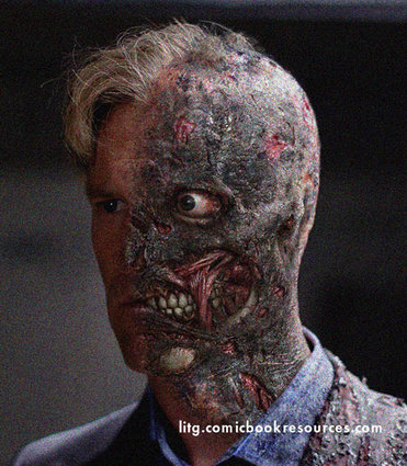 Aaron Eckhart's Two Face