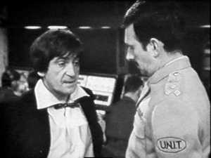 The Brigadier and the Second Doctor in The Invasion