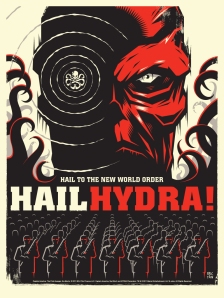 Captain America Hydra poster by Eric Tan