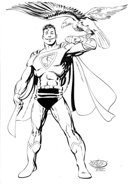 Superman_Byrne_eagle
