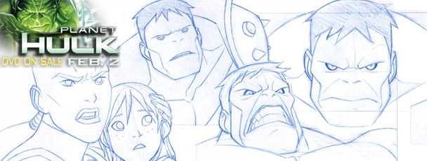 Planet Hulk animated film | The Daily .